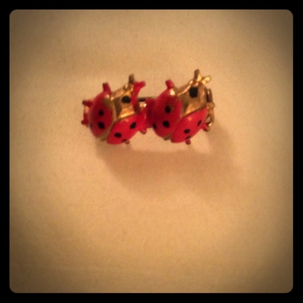 Antique ladybug pin made in west Germany 1940s